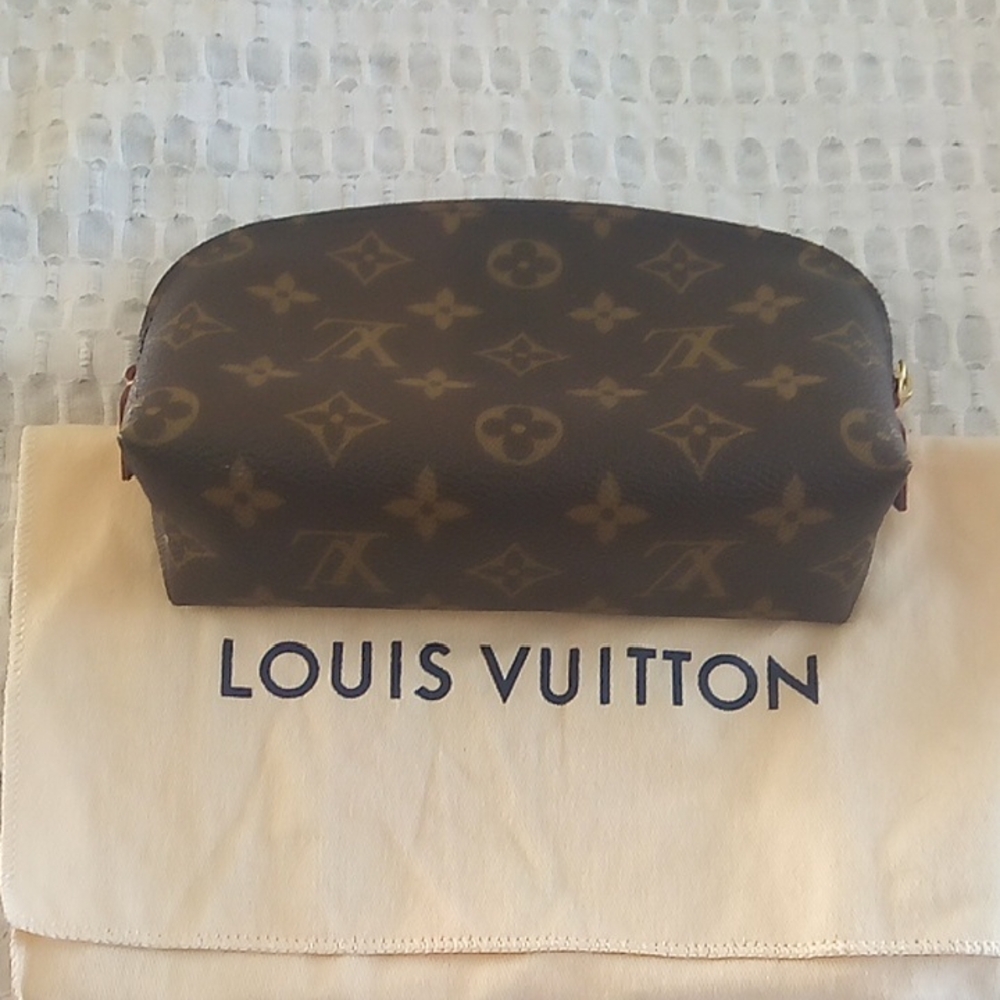 Louis Vuitton Small Monogram Cosmetic Case Bag